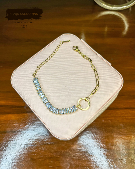 Crystal Radiance Baguette Bracelet